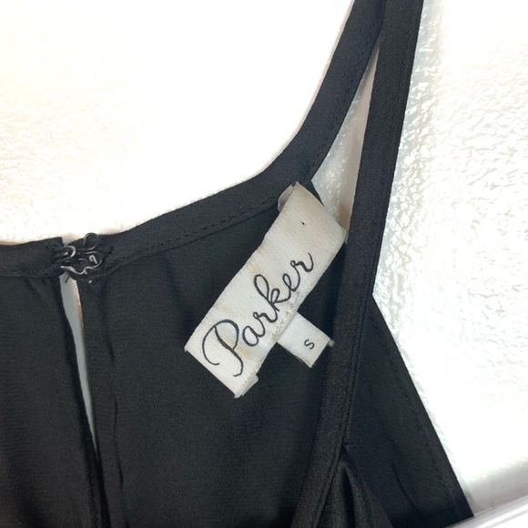 Parker | Black Dressy Tank Blouse Halter Style - Picture 5 of 7